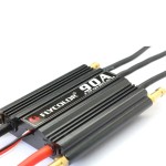 Fly color 2-6S Lipo ESC 90A Wasserdichter bürstenloser Geschwindigkeit regler mit BEC 5.5V/5A Wasser kühlsystem für RC-Boote